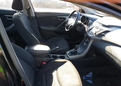 2016 Hyundai Elantra Value Edition from USA, damaged, VIN KMHDH4AE8GU490665